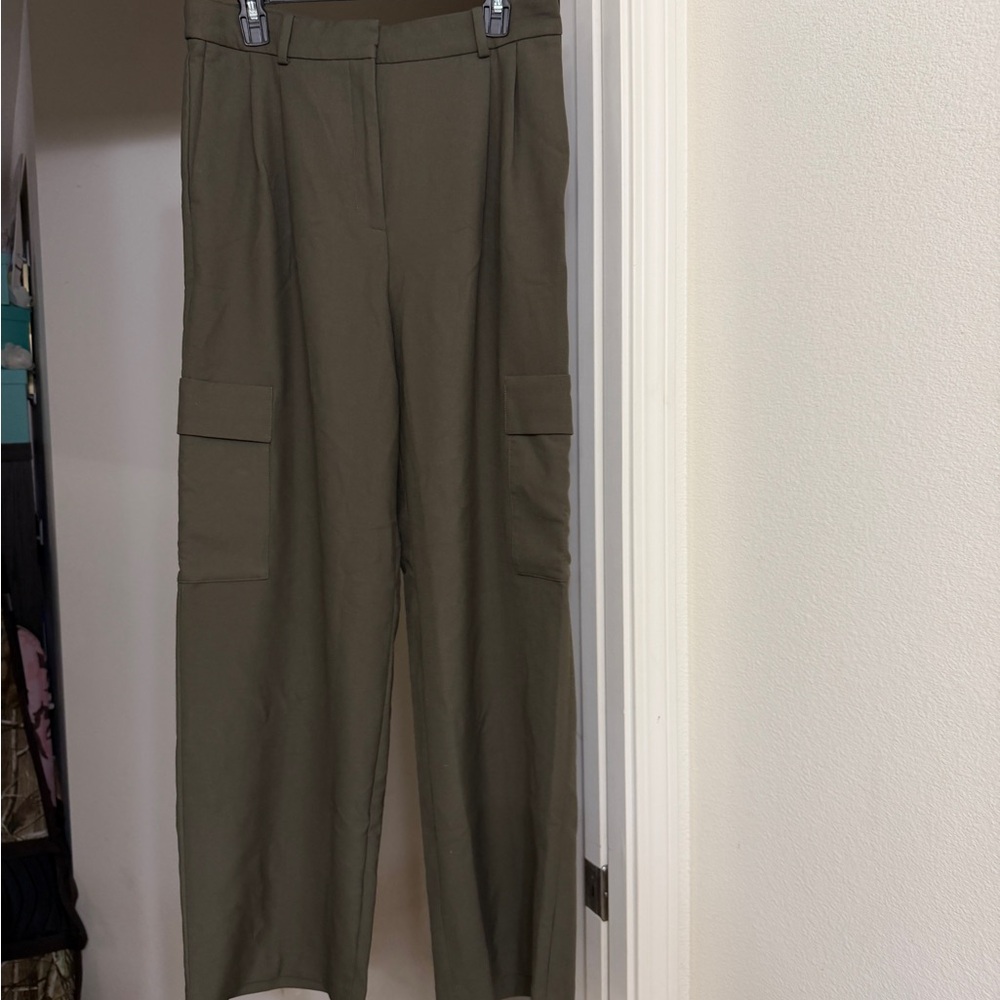 Olive Green Women's Cargo Pants